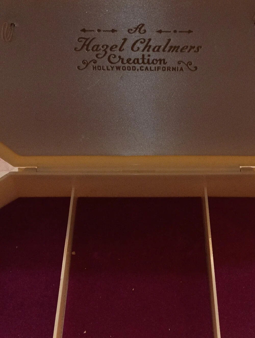 Vintage Hazel Chalmers 24K Gold Plated Necklace with Multicolor Gem Bow Pendant